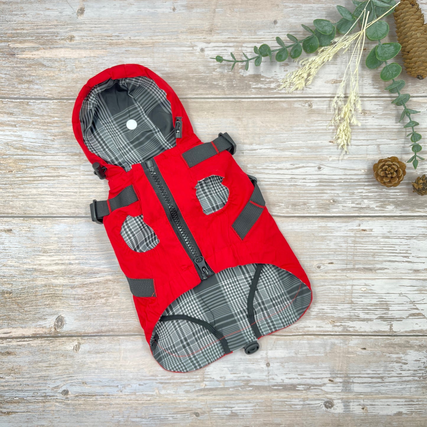 Waterproof Windbreaker - Red