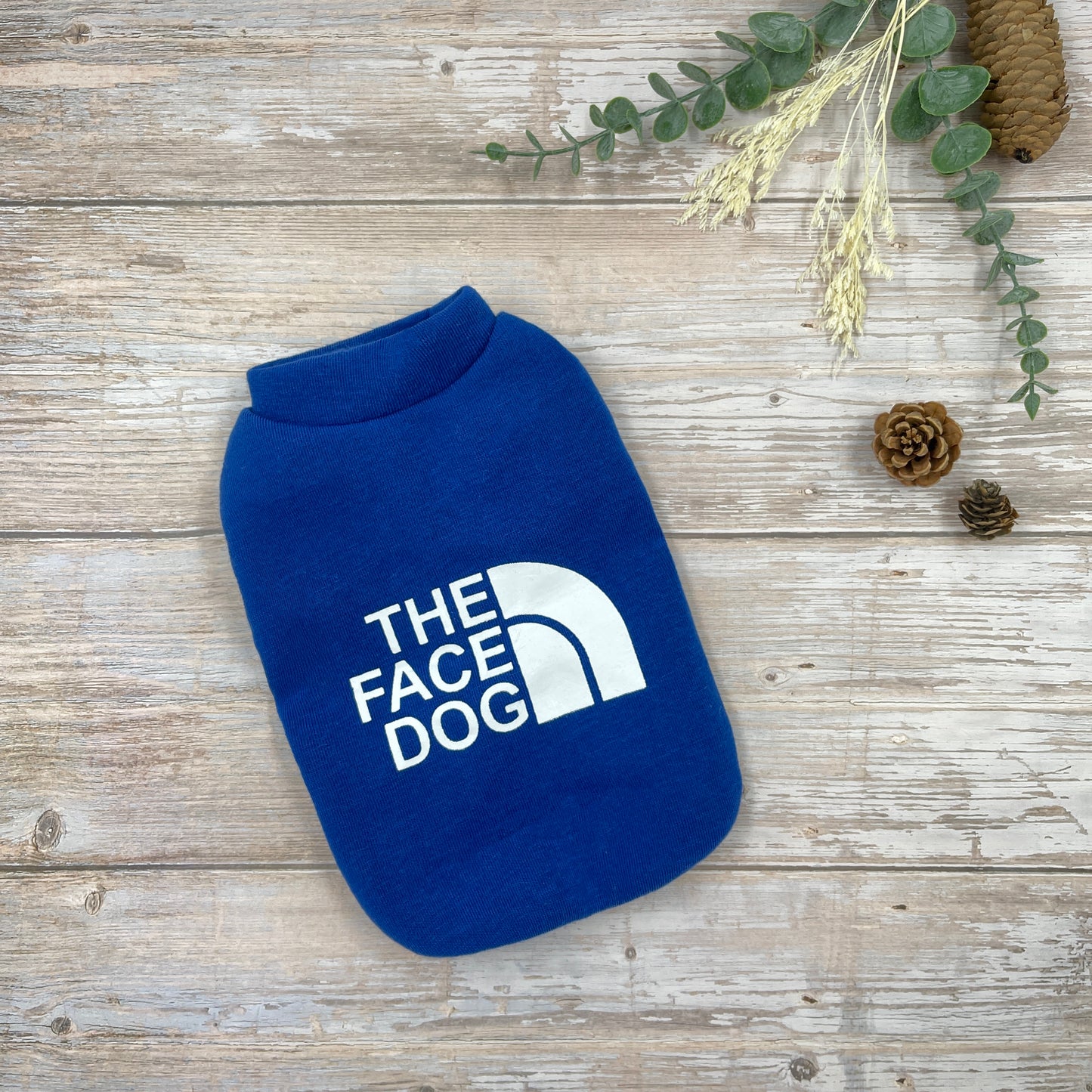 The Face Dog Sweatshirt - Blue