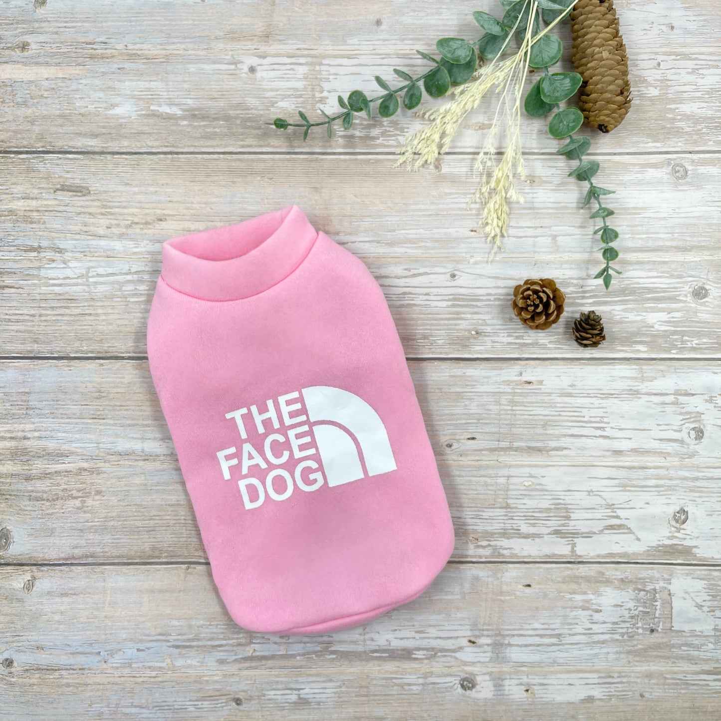 The Face Dog Sweatshirt - Pink