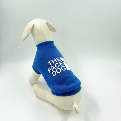 The Face Dog Sweatshirt - Blue