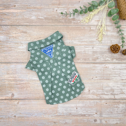 Polka Dots Shirt - Mint