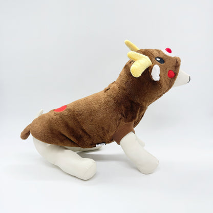 Reindeer Dog Plush Jacket