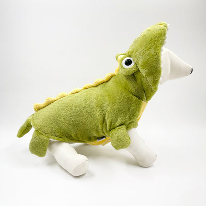 Crocodile Dog Plush Jacket